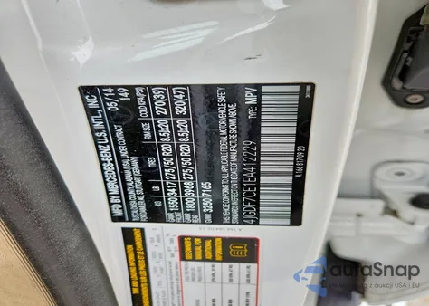 2014 Mercedes-Benz Gl 450 4Matic z USA, uszkodzony, nr VIN 4JGDF7CE1EA412229